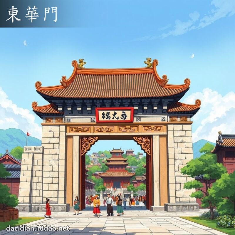 東華門 - 國語大辭典配圖