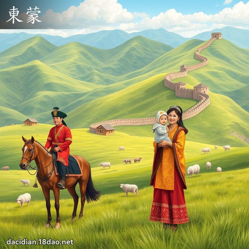 東蒙 - 國語大辭典配圖