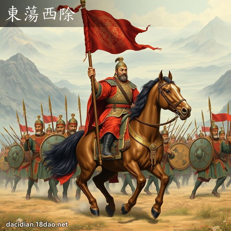 东荡西除 - 国语大辞典配图