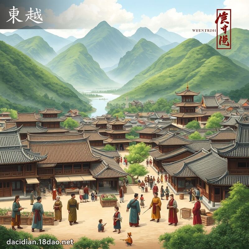 东越 - 国语大辞典配图