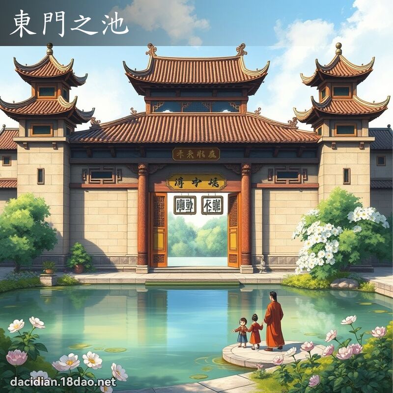 東門之池 - 國語大辭典配圖