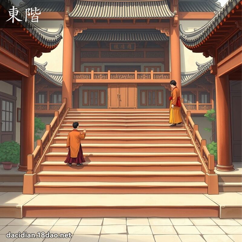 东阶 - 国语大辞典配图