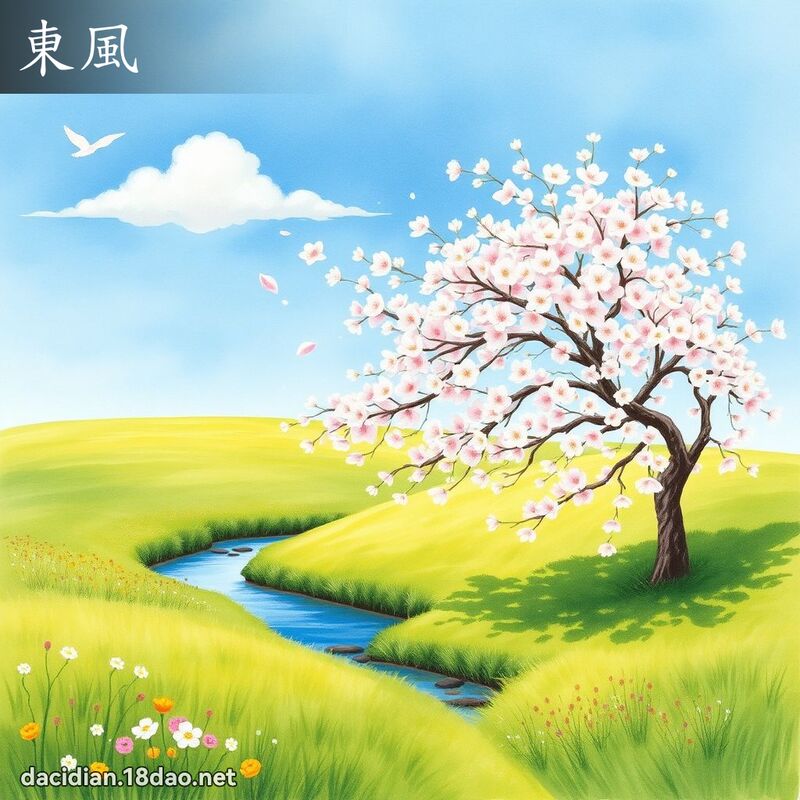 东风 - 国语大辞典配图