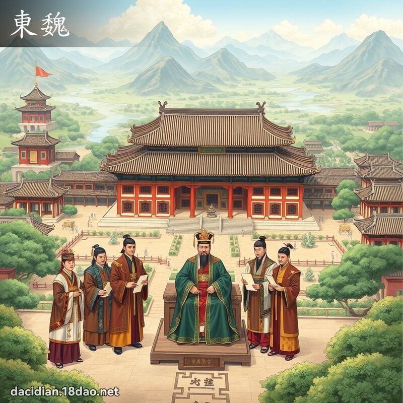 东魏 - 国语大辞典配图