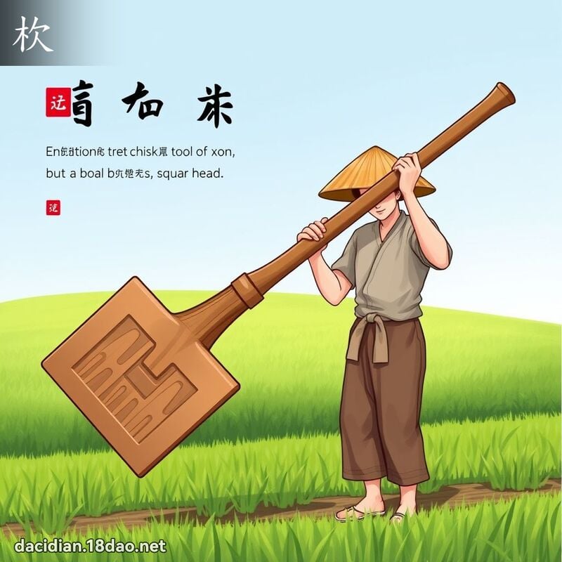 杴 - 国语大辞典配图