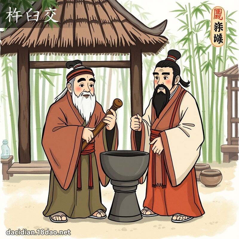 杵臼交 - 國語大辭典配圖