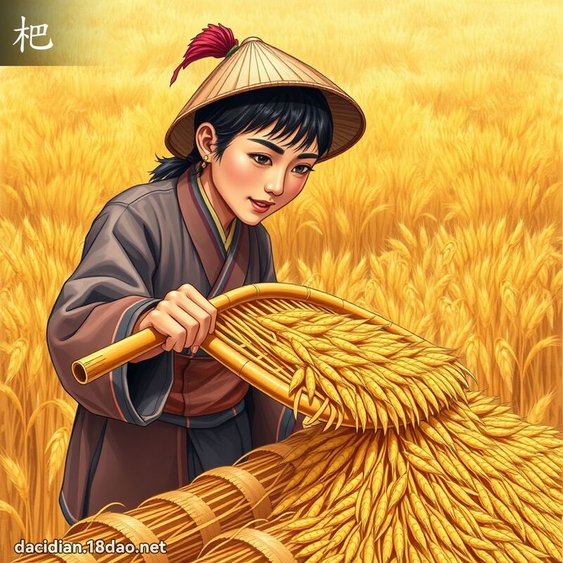 漢字: 杷 (多音字)