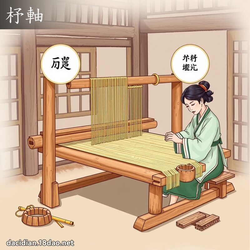 杼軸 - 國語大辭典配圖