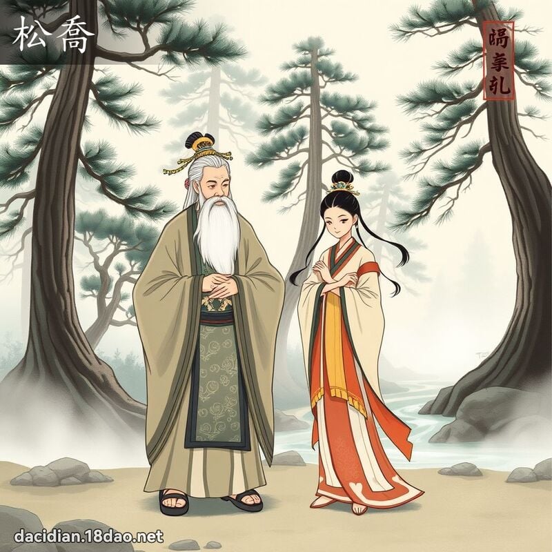 松喬 - 國語大辭典配圖