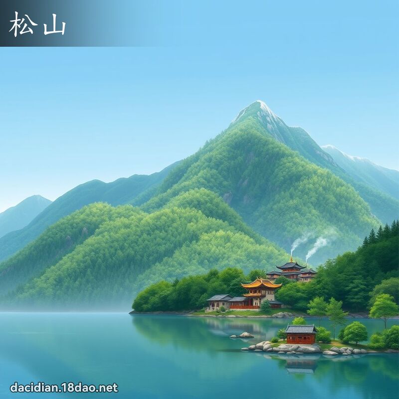 松山 - 国语大辞典配图