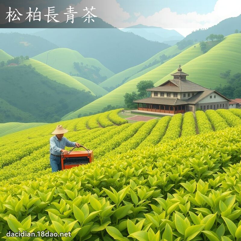 松柏长青茶 - 国语大辞典配图