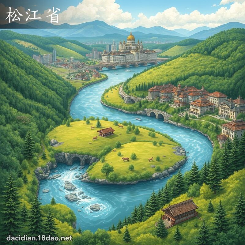 松江省 - 国语大辞典配图
