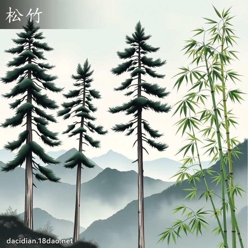 松竹 - 国语大辞典配图