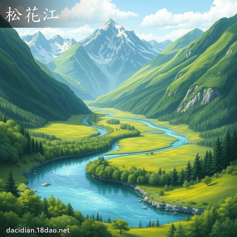 松花江 - 国语大辞典配图
