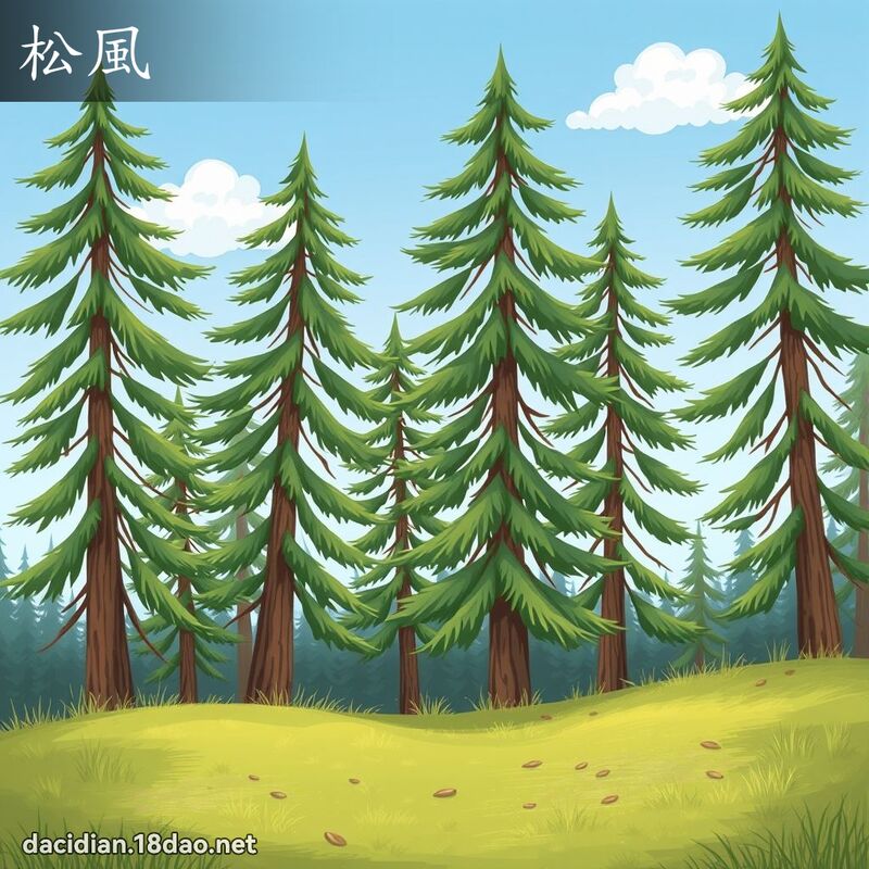 松風 - 國語大辭典配圖
