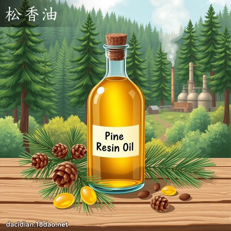 松香油 - 国语大辞典配图