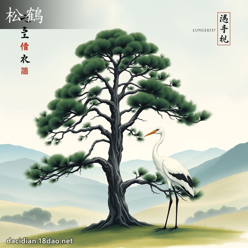 松鹤 - 国语大辞典配图