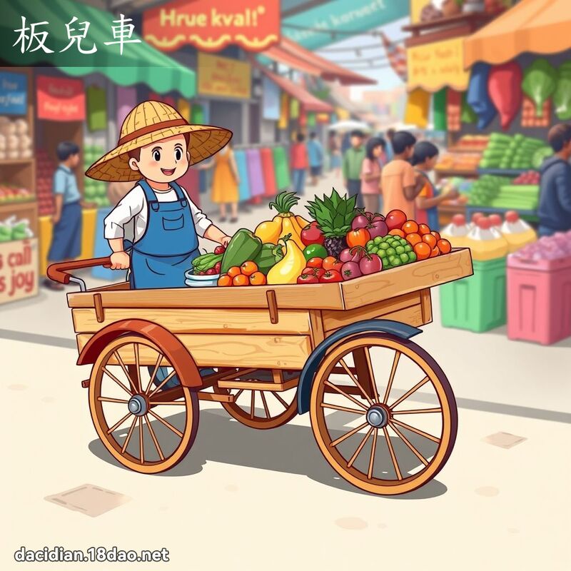 板兒車 - 國語大辭典配圖