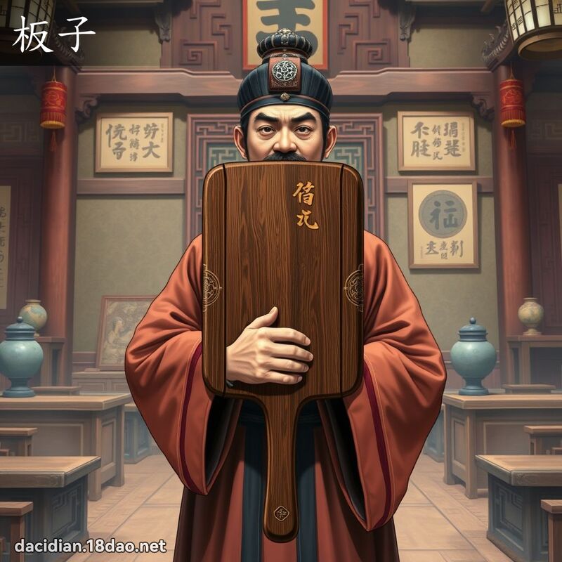 板子 - 国语大辞典配图