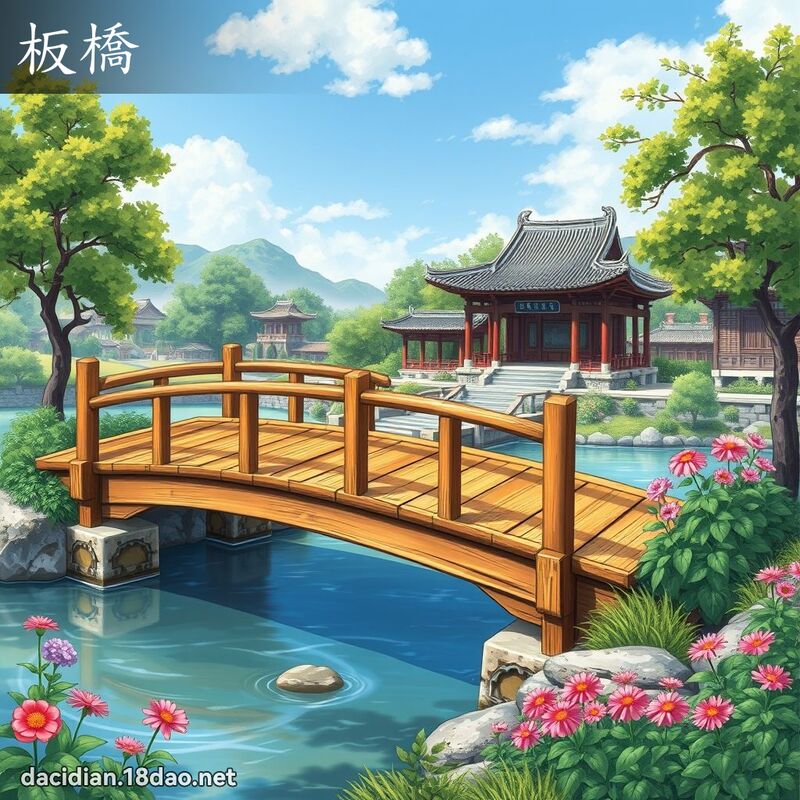 板橋 - 國語大辭典配圖