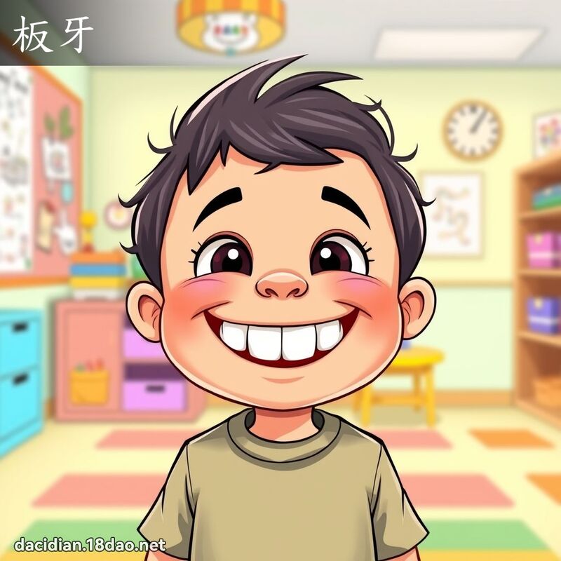 板牙 - 國語大辭典配圖
