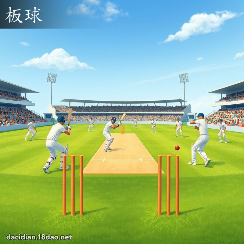 板球 - 国语大辞典配图