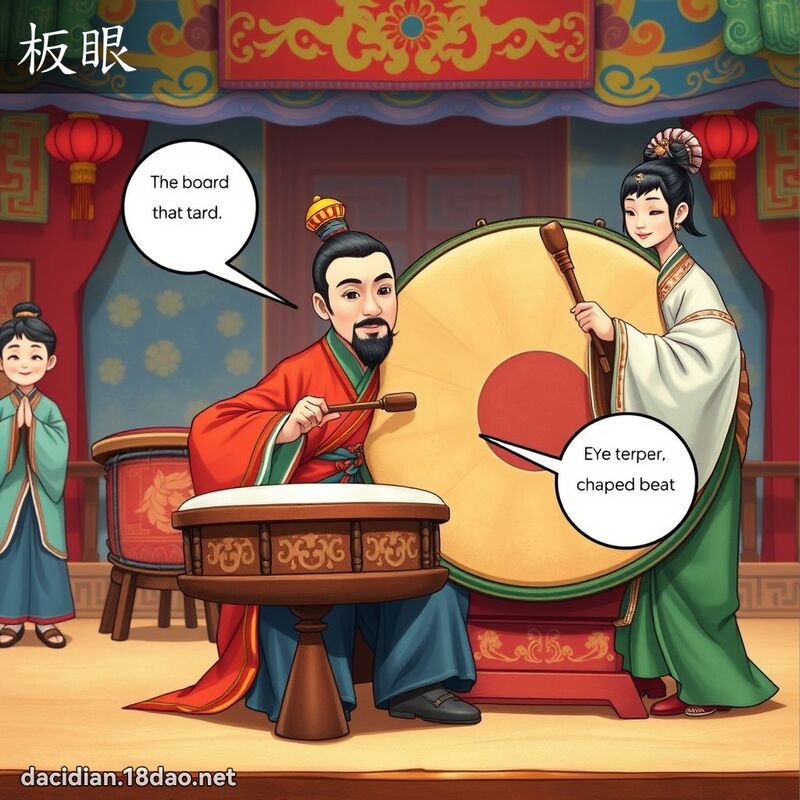 板眼 - 國語大辭典配圖