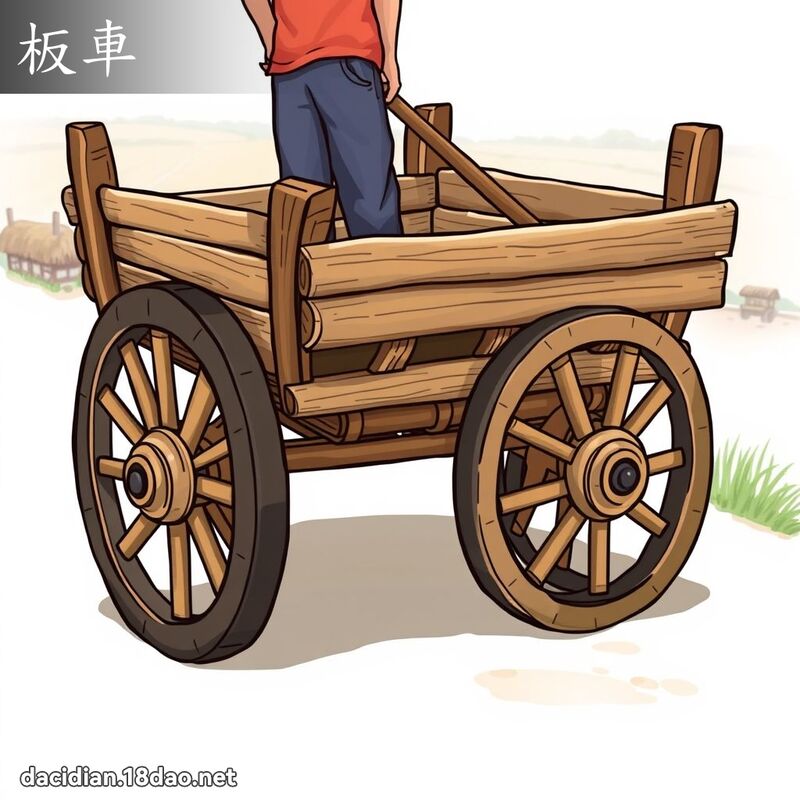 板車 - 國語大辭典配圖