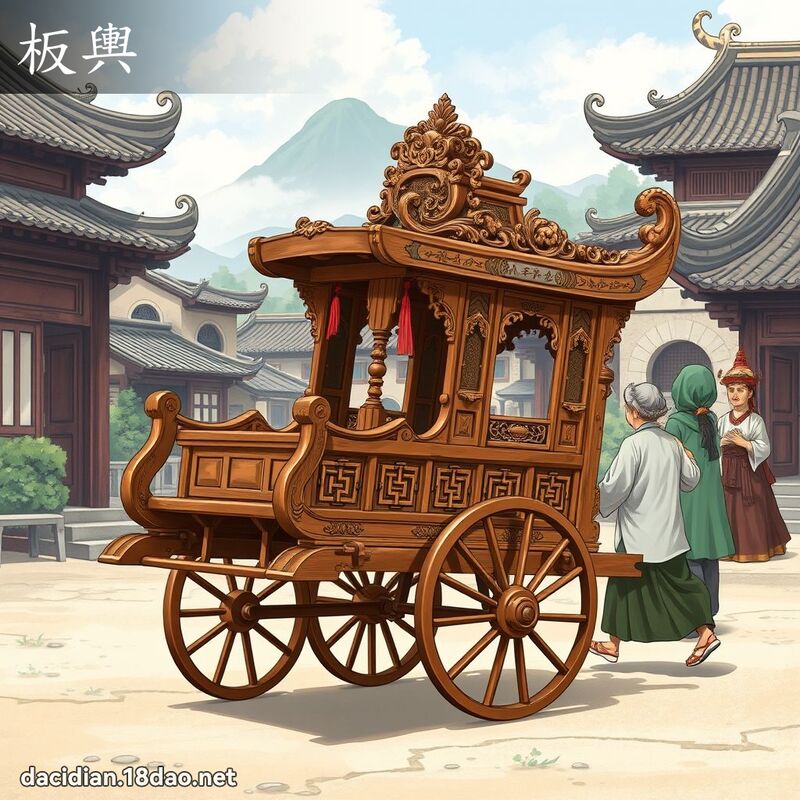 板舆 - 国语大辞典配图