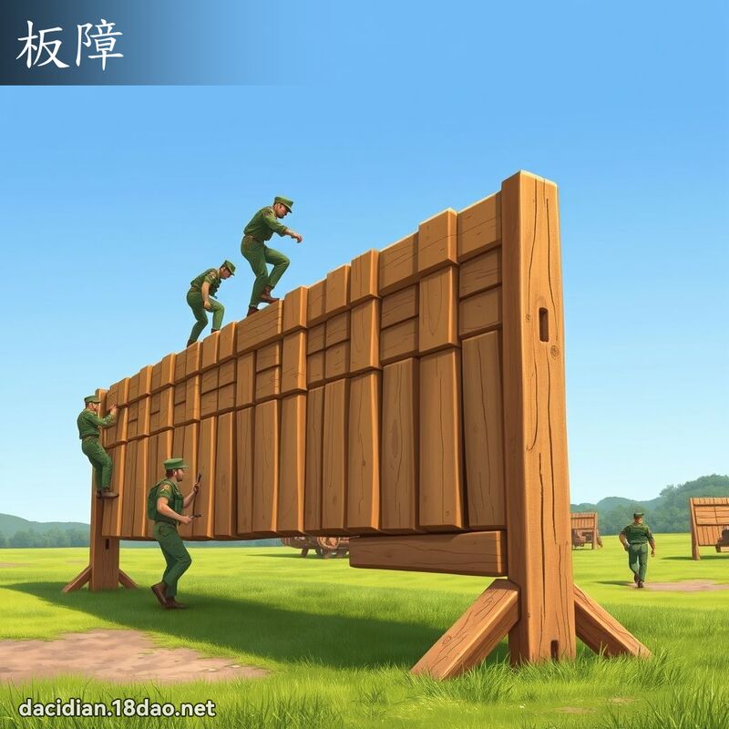 板障 - 國語大辭典配圖