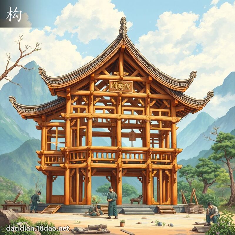 构 - 国语大辞典配图