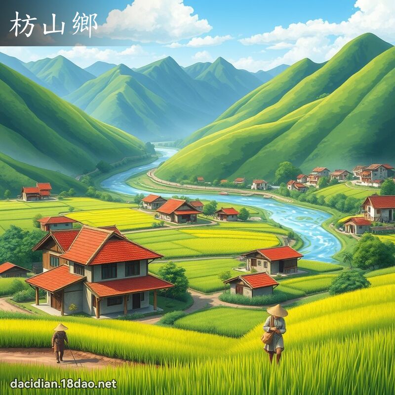 枋山鄉 - 國語大辭典配圖