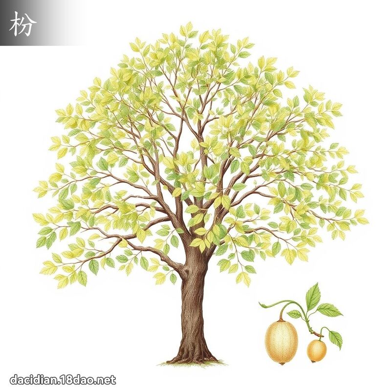 枌 - 國語大辭典配圖