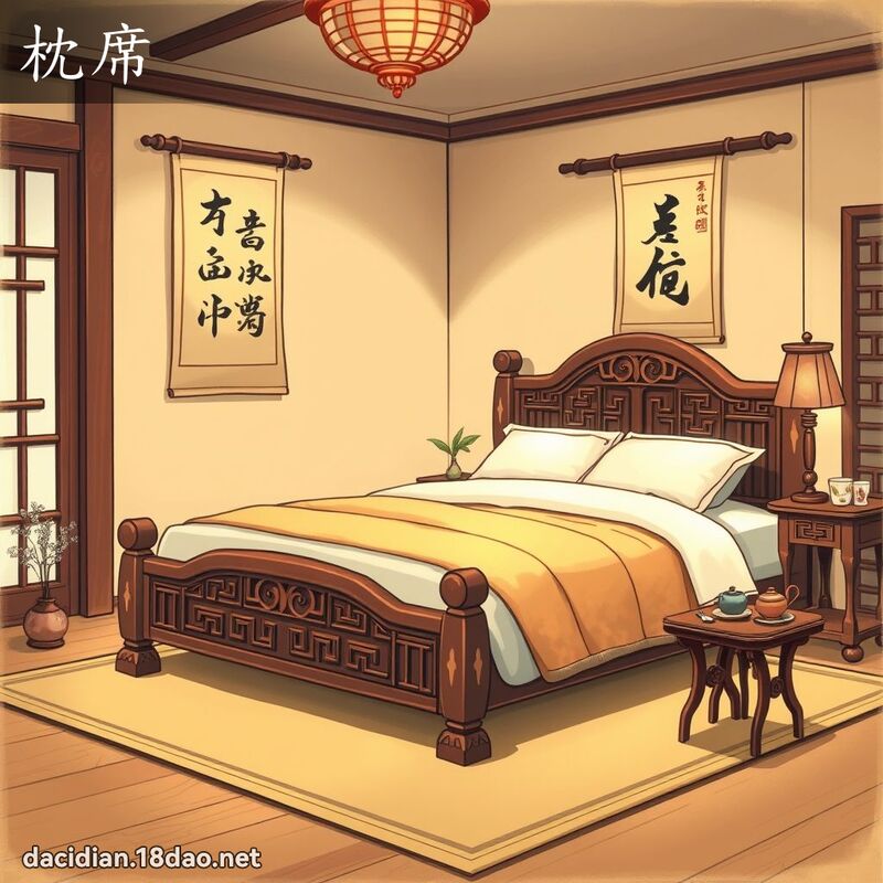 枕席 - 国语大辞典配图