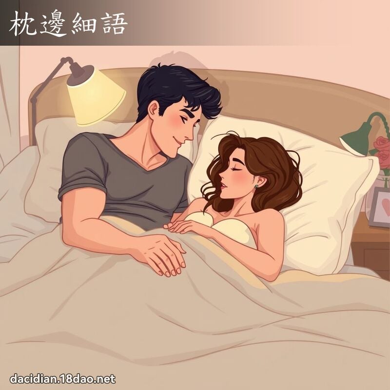 枕边细语 - 国语大辞典配图