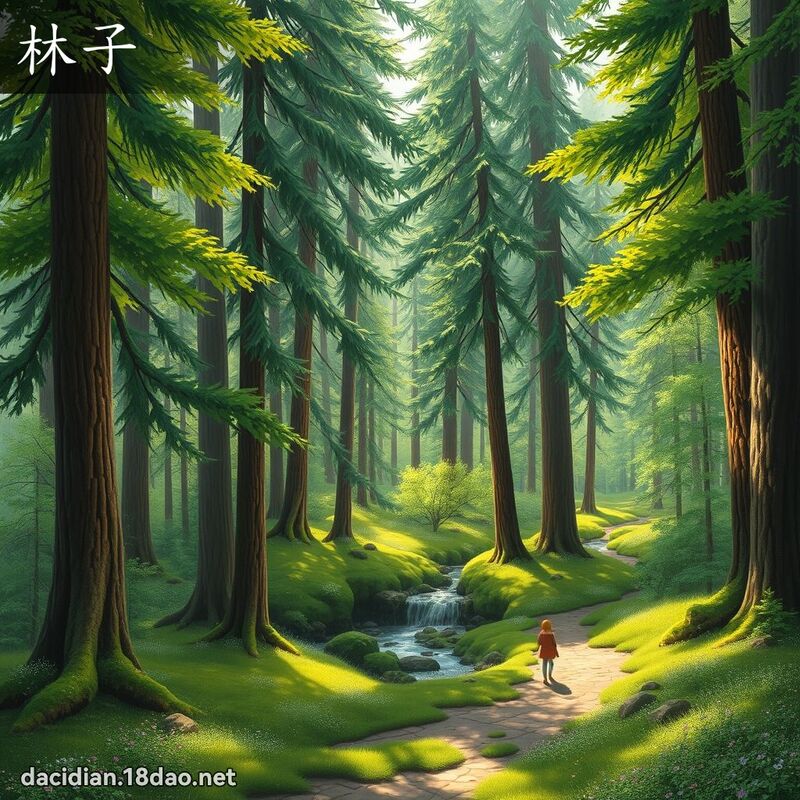 林子 - 國語大辭典配圖