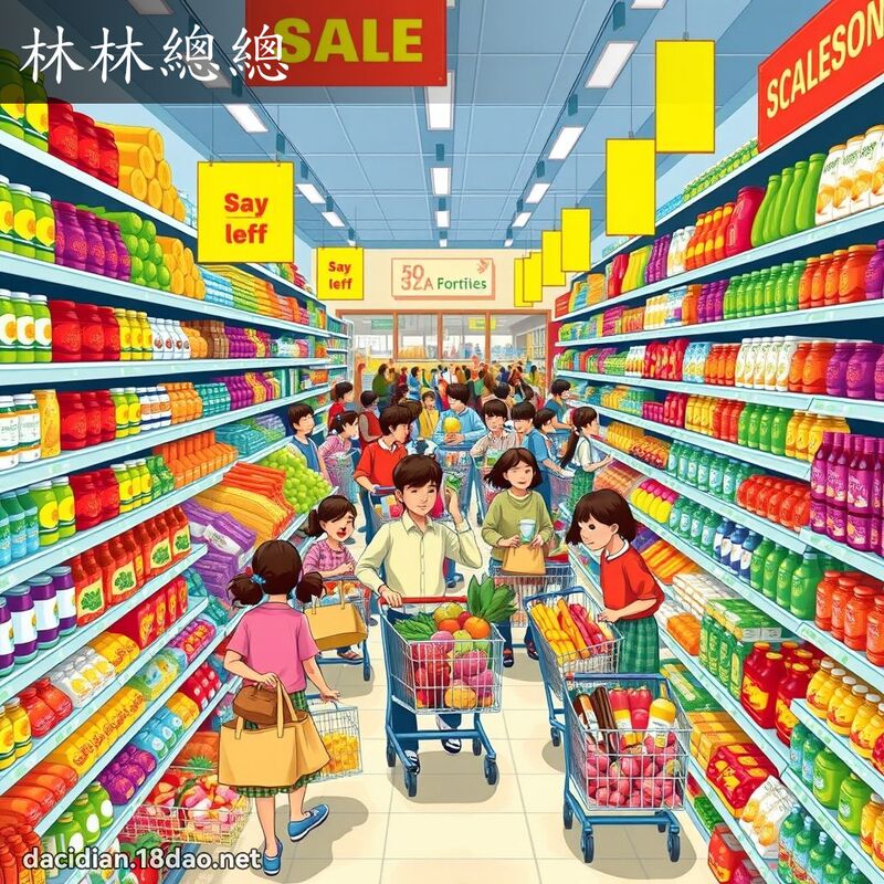 林林總總 - 國語大辭典配圖