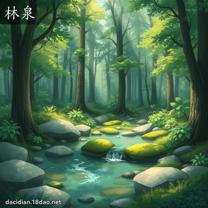 林泉 - 國語大辭典配圖