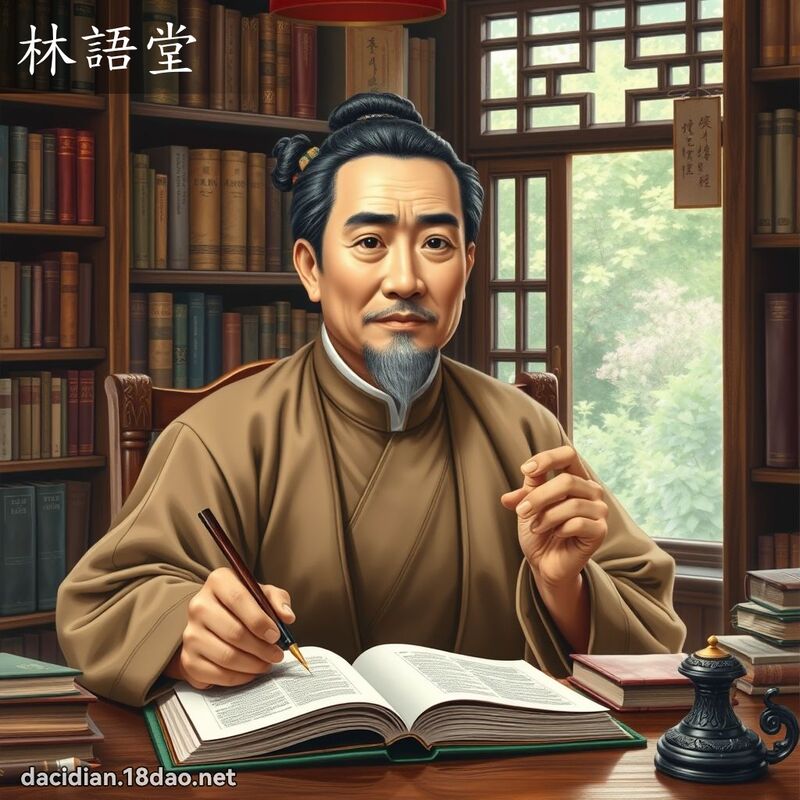 林語堂 - 國語大辭典配圖