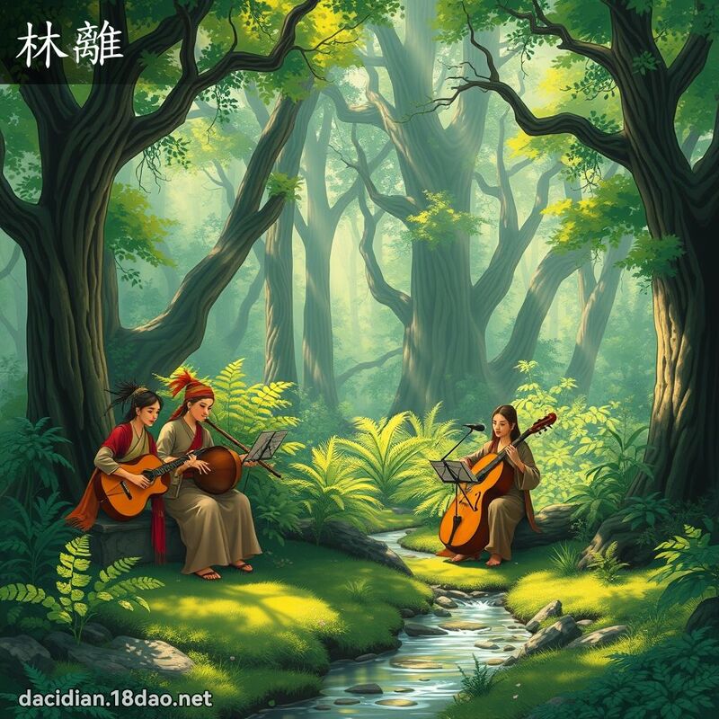 林离 - 国语大辞典配图