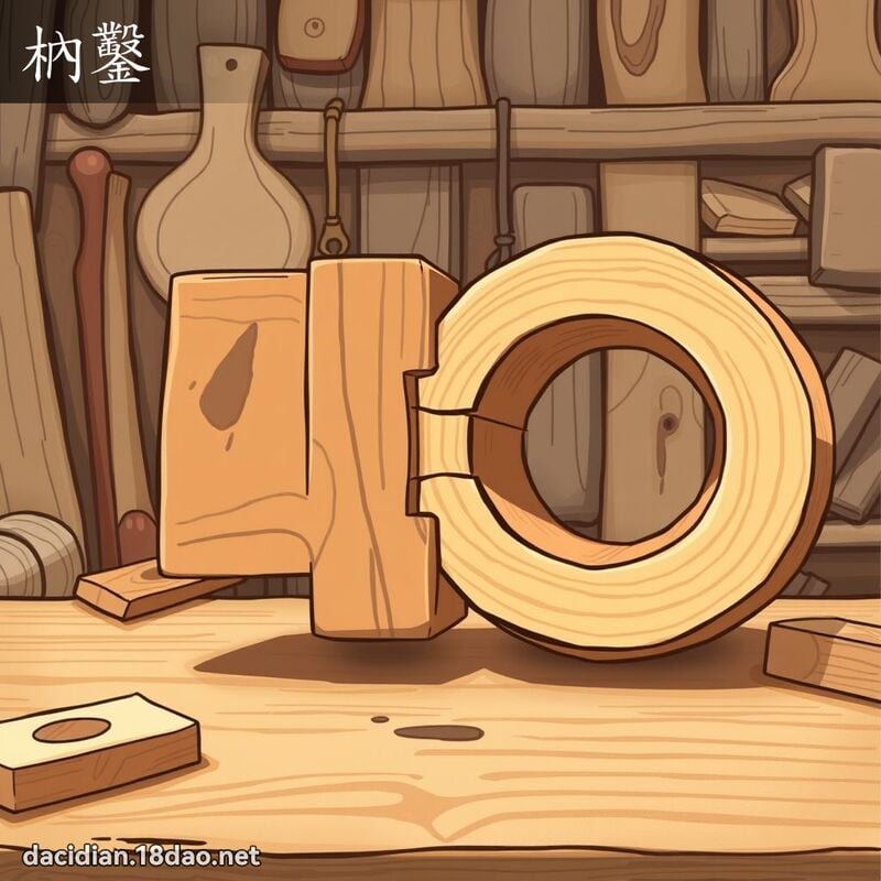 枘凿 - 国语大辞典配图