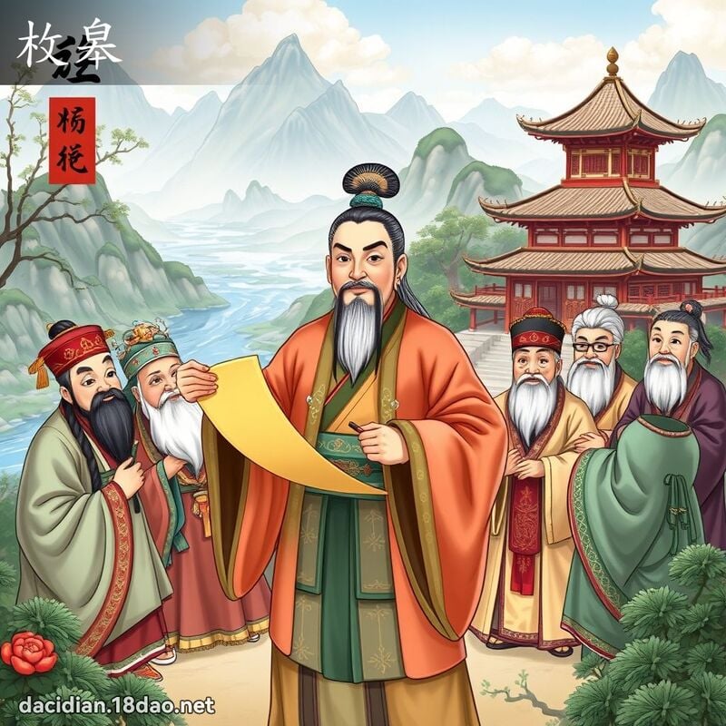 枚皋 - 国语大辞典配图
