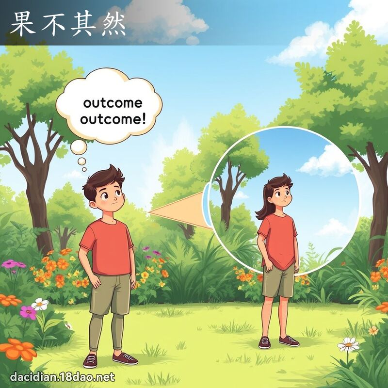 果不其然 - 國語大辭典配圖