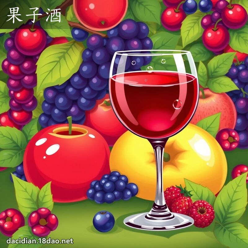 果子酒 - 国语大辞典配图