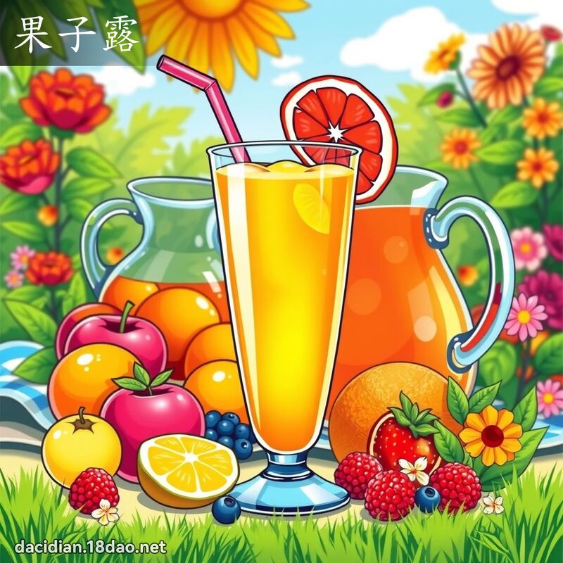 果子露 - 國語大辭典配圖