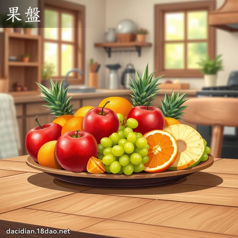 果盘 - 国语大辞典配图