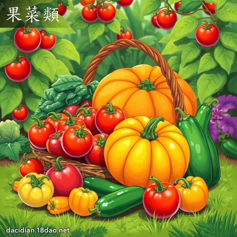 果菜類 - 國語大辭典配圖