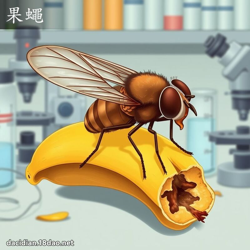 果蠅 - 國語大辭典配圖