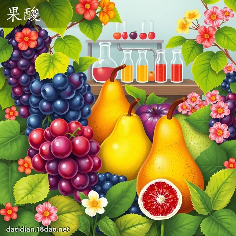 果酸 - 國語大辭典配圖