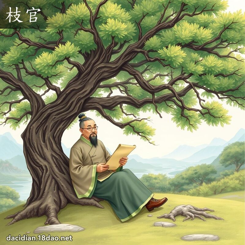 枝官 - 国语大辞典配图